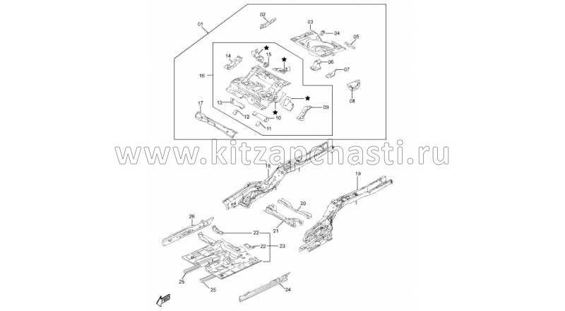 Порог левый FAW Besturn B50 BFA0171218